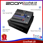 Mickzer with Zoom Livetrak L8 Multitrack Recorder guaranteed by 1 year Thai center.