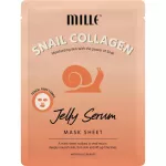 Mille Snail Collagen Jelly Serum Mask Sheet