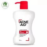 Acne-Aid แอคเน่ เอด Liquid Cleanser ขนาด 500ml. คลีนเซอร์ล้างหน้าสำหรับผู้มีปัญหาสิว สำหรับผิวผสม-ผิวมัน