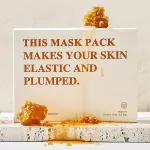 Ready to send a tighten skin mask. Aroh Manuka Honey Skin Glow Mask 10 sheets to reduce wrinkles.