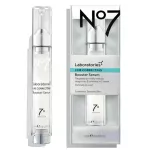 No7 Laboratories Line Correcting Booster Serum 15ml. Number Seven and Baby Retorriers Line Correct Booster Serum Design