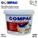 COMPAC Acrylic Emulsion Paint สีน้ำอะครีลิค สำหรับทาภายนอก คอมแพค 0.945 ลิตร สีขาว 