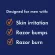 Yillette Skinguard Men's Signature Edition 1 Razor + 1 Cartridge + 1 Stand Gillette®