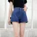 N632? Shorts, high -waisted high -waisted, Korean style.