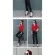 XCUTE - High -waisted pants, harem style, simple style, can be scolded in a variety of matches 7412