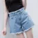 XCUTE - Korean high -waisted shorts, chic, cute, cute, there are 4 colors to choose from 2027