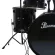PARAMOUNT PJ-100 Drum 5, Black Black Black / Hi-Hat stand / stand unfolding / unfolding, high / unfolding 16 inches + free drum chair & drums