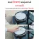 Drum Aroma TDX-15S free Coolmusic DM-30 Amp, Electric Drum, JB T-T-1 Drum Chair, Chrome Plating Legs, Rust 1 year nylon drum