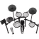 Roland® TD-07KV, 5 drum drums, 3 drums, mosquito nets with more than 143 musical instruments, 30 sound effects per Bluetooth.