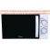 MIDEA oven, microwave 700 watts, 20 liters, MMO20J91 color White color, warm function, 5 melted food programs for frozen food.
