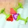 ยางกัดอังจู ยางกัดแตงโม 3 มิติ 3D รุ่นใหม่ ยางกัดผลไม้ พร้อมคลิปกันหล่นในแพค มี มอก.