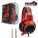 SIGNO Headset HP-803 Red headphones
