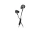 Philips Tae4105BK Headphones put in the ear with a microphone.