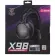 NUBWO X98 Gaming Headset 7.1 Virtual Surround Gaming Headphones 4.9