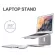 【Delivered from Thailand】 Hyvarwey AP-2 Aluminum 360 degrees Laptop standing 15 degrees for home / office 11-17 inches. Notebook.
