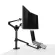 OL-10T Aluminum Adjustable Desktop Dual 17-32 inches, screen holders + 12-17 inches, laptop, Full Motion Triple Mount Arm