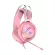Dareu EH469 Mirror Gaming Headset, RGB Black / Pink 1 year Insurance