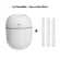 Mini Air Humidifier Ultrasonic I L Difr 200ml Home Car USB Fogger Mist Maer with LED NIT New