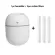 Ultrasonic Mini Air Humidifier 200ml Humidify Cup Home Car USB Fogger Mist Maer with LED NIT New Humidifier