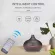 550ml Therapy I L Difr Wood Grain Rote Control Ultrasonic Air Humidifier Cool Mister With 7 Cr Led Lit