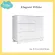 Idawin, diaper change cabinet Elegant White diaper table