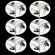 5PCS 6PCS 10PCS Hair Bl Timmer for LR001 Hair Blade Hair Bl Machine Blade T Rer Repent S