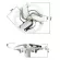 5pcs Stainless Steel Hair Bl Trimmer Fabric Aver Vers T Rer Blades Repent Pts Machine Pill Blade