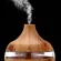 Wood Grain I L Therapy Difr USB Charging Home Room Air Humidifier Ify Soothing LED NIT LIT Mist Ger