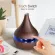 Baybo 300ml USB Electric Air Difr Wood Grain Ultrasonic Humidifier Cool Mist Maer with 7 CRS Lits for Home