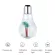 Serindia 400Ml สีสันหลอดไฟ Humidifier Essential Oil Diffuser Atomizer Air Freshener Mist Sprayer รถบ้าน Silent Humidifier