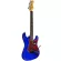 SQOE Electric guitar Strat 22 Frett Pickup HSS SEST230 Blue Metallic + Free Carry & Bag & Jack Strap & Guitar