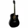 Fantasia, airy guitar 41 "model C41BK, black, free, free guitar strap machine