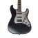 Paramount กีตาร์ไฟฟ้า HSS ทรง Strat ปิ๊กการ์ดอะลูมิเนียม เคลือบด้าน รุ่น EST-BKM ** ใช้สาย D'Addario **