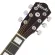 Kazuki Deluxe DLKZ41CE NATURAL 41 -inch electric guitar, concave neck ** with built -in strap ** + free guitar bag & kapo & pick
