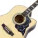 Kazuki Deluxe DLKZ41CE NATURAL 41 -inch electric guitar, concave neck ** with built -in strap ** + free guitar bag & kapo & pick