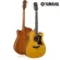 Yamaha® A5M กีตาร์โปร่งไฟฟ้า 41 นิ้ว ทรง Dreadnought 20 เฟร็ต ไม้ท็อปโซลิดซิดกะสปรูซ ไม้ข้างและหลังโซลิดมะฮอกกานี + แถมฟ