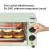 12 liters of electric oven in the household Small multi -function oven, automatic baking, sweet potato, sweet pizza tart