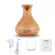Vase S I L Difr 500ml Air Humidifier Wood Grain 7 Cr Led Lit Ultrasonic Cool Mist Maer Difr