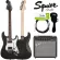 Fender® Electric guitar SQUIER® Contemporary Active Strat HH 22 Frete Poplar Floyd Rose® + Genuine Fender guitar equipment ** 1 year insurance center **