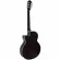 Kazuki Electric Guitar 39 "Concave neck has a built -in cable location, KZ39CE, wood color + free guitar bag & pick