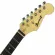 Paramount EGT100MRD electric guitar, red, metal + free bag
