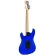 SQOE Electric guitar Strat 22 Fret Ham H-H Model SEST210 Blue Metallic + Free Car Rock & Bag & Jack Strap & Picky Guitar