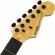 SQOE Electric guitar Strat 22 Fret Ham H-H Model SEST210 Blue Metallic + Free Car Rock & Bag & Jack Strap & Picky Guitar