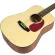 Paramount 38DJR-2, 38-inch electric guitar, Taylor shape, has a built-in strap / Mahokani + free bag & kapok & pick
