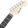 PARAMOUNT PE100 Electric guitar Strat 22 Freck White Pickle Sinkle Coil + Free Bag & Lean ** Beginners' Guitar Sells **