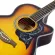 Kazuki KZ39CSN Sunburst กีตาร์โปร่ง 39 นิ้ว คอเว้า เคลือบด้าน