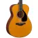 Yamaha® FSX3 Red Label กีตาร์โปร่งไฟฟ้า 40 นิ้ว ทรง Concert ไม้แท้ทั้งตัว ใช้การบ่มไม้ด้วยเทคโนโลยี A.R.E. ปิ๊กอัพ Atmos