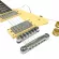 SQOE SELP100 สีขาว กีตาร์ไฟฟ้า Les Paul 22 เฟรต ไม้มะฮอกกานี ปิ๊กอัพฮัมคู่ เคลือบเงา ** Spanish Brand Since 1883 / 1 Year Warranty **