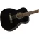 Fender® CT-60S Travel Guitar Black กีตาร์โปร่ง กีตาร์ทราเวล 38 นิ้ว ไม้ท็อปโซลิดสปรูซ + แถมฟรีกระเป๋ากีตาร์ขอบแข็ง Fender & ปิ๊กกีตาร์