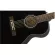 Fender® CT-60S Travel Guitar Black กีตาร์โปร่ง กีตาร์ทราเวล 38 นิ้ว ไม้ท็อปโซลิดสปรูซ + แถมฟรีกระเป๋ากีตาร์ขอบแข็ง Fender & ปิ๊กกีตาร์